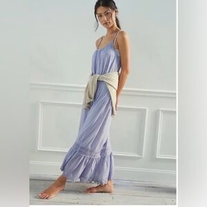 Daily Practice by Anthropologie Women’s Arlene Maxi Dress in Lavender Size 1X